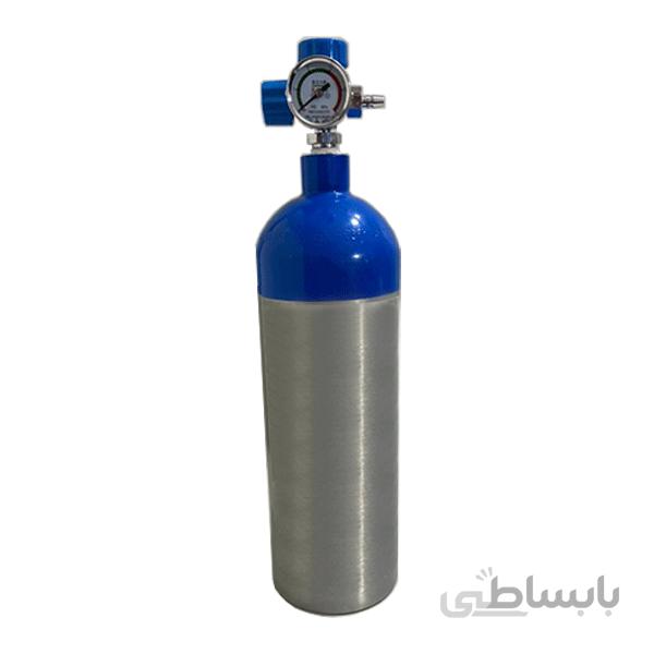 کپسول اکسیژن 2 لیتری الومینیومی