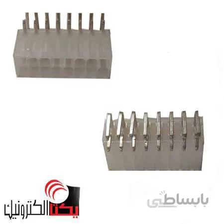 کانکتور 16پین ATX نری رایت(8*2پین ) مولکسی