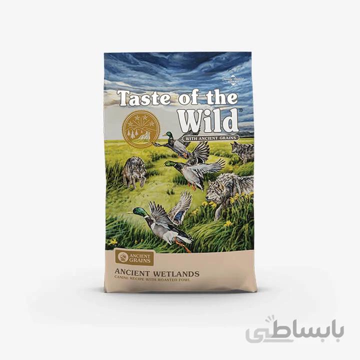غذای خشک سگ Ancient Wetlands برند Taste of the wild