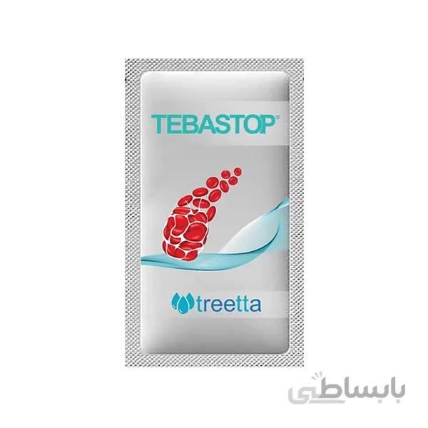 پودر بندآورنده خونریزی طبااستاپ تریتا (Tebastop dressing)