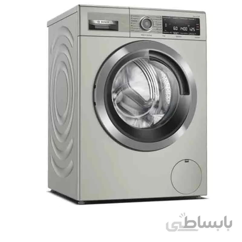 ماشین لباسشویی بوش 10 کیلو سری 8 نقره ای WAV28MX0ME ا Bosch Washing Machine 10Kg Series 8 WAV28MX0ME 1400rpm