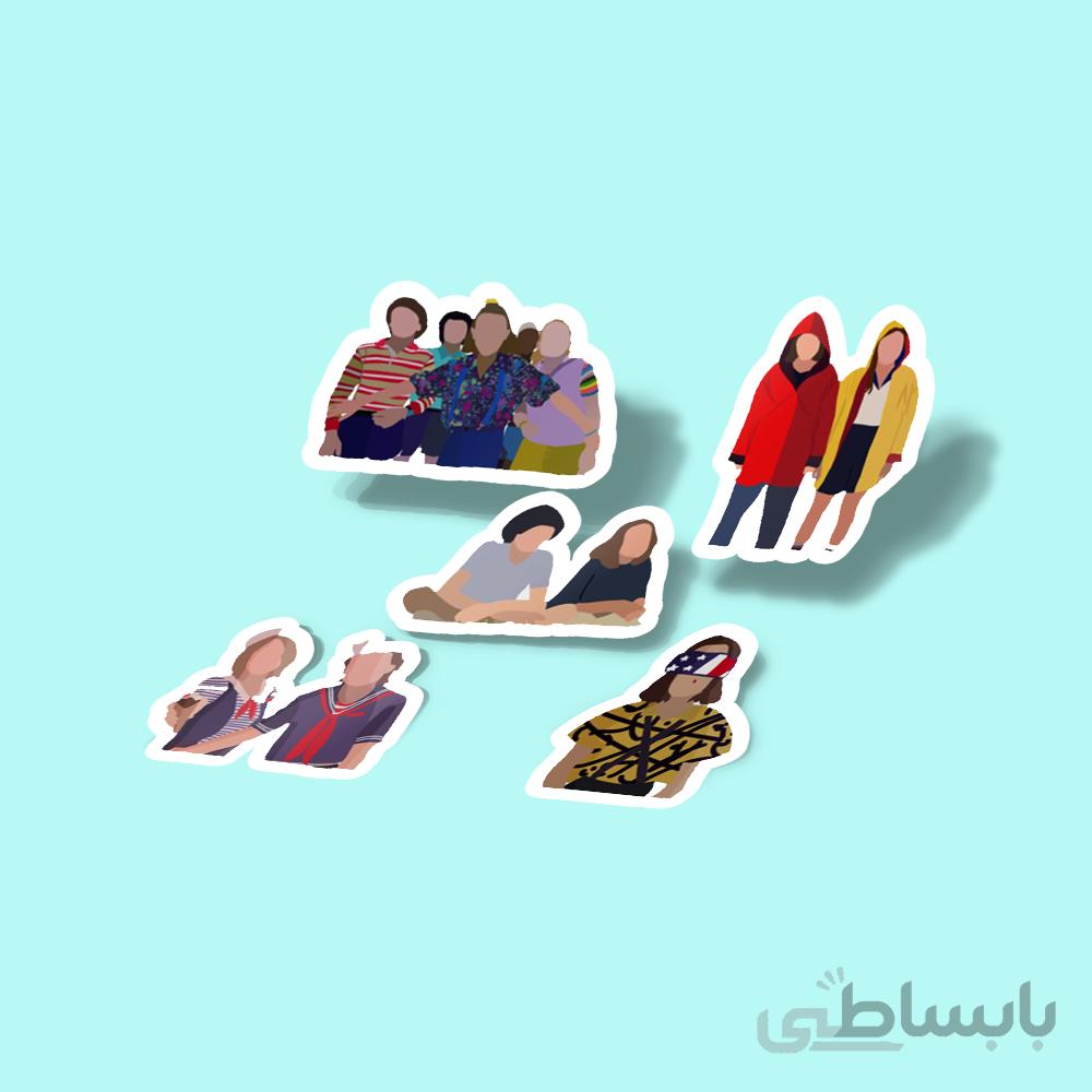 استیکر Stranger Things Pack Sticker