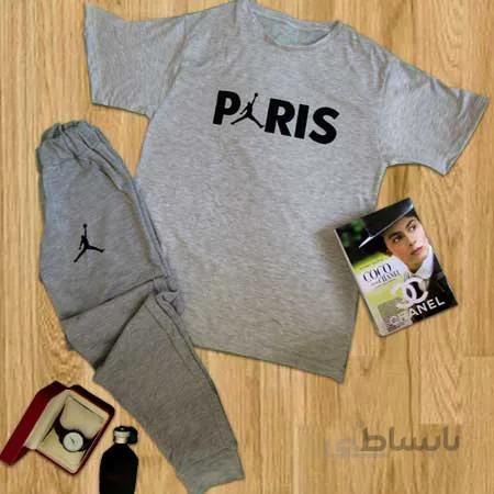 ست تی شرت و شلوار مردانه Paris