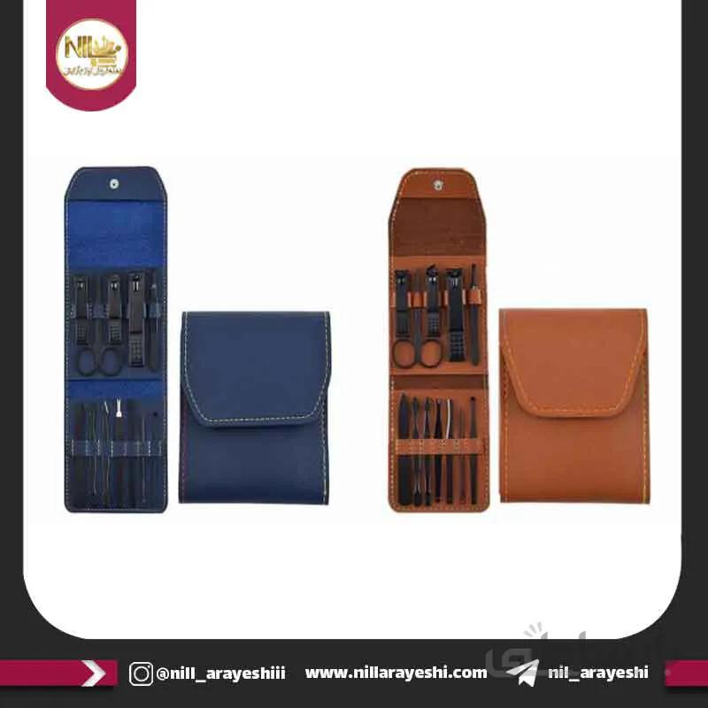 ست مانیکور کیف چرمی