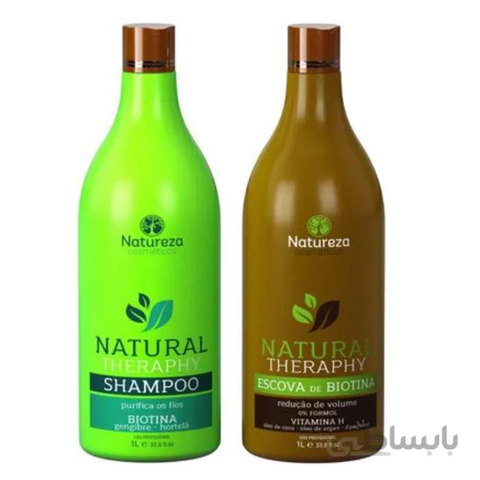 پک کراتین مو بیوتین ناتوریزا سبز natureza