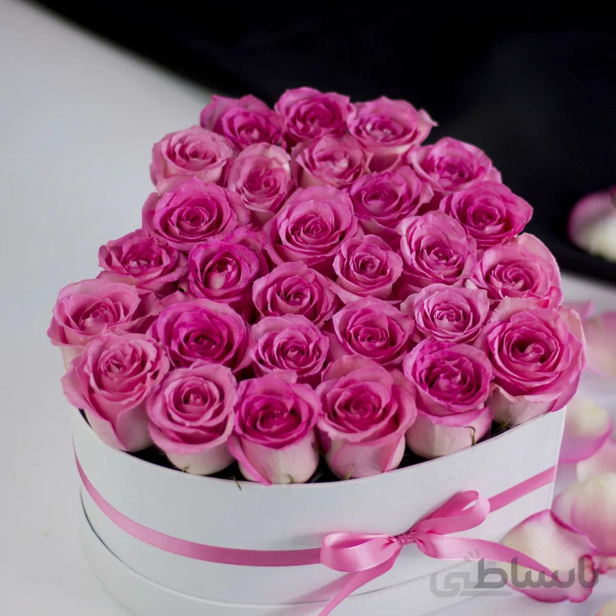 باکس گل قلبی آریسا شماره ۱۶