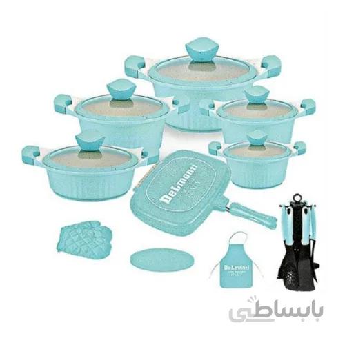 سرویس قابلمه ۲۲پارچه گرانیتی مدل ۱۱۵۰ ا DL 1150