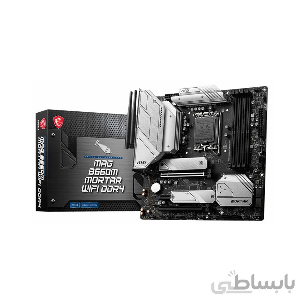 مادربورد ام اس آی MAG B660M MORTAR WIFI DDR4
