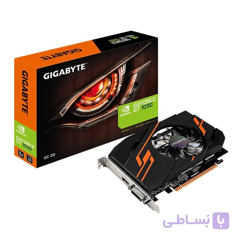 کارت گرافیک گیگابایت مدل GIGABYTE GT 1030 OC 2G