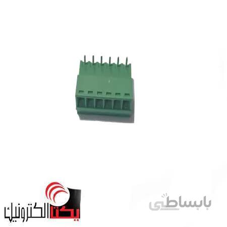 ترمینال فونیکس 6 پین رایت انگل 3.81 میلیمتر