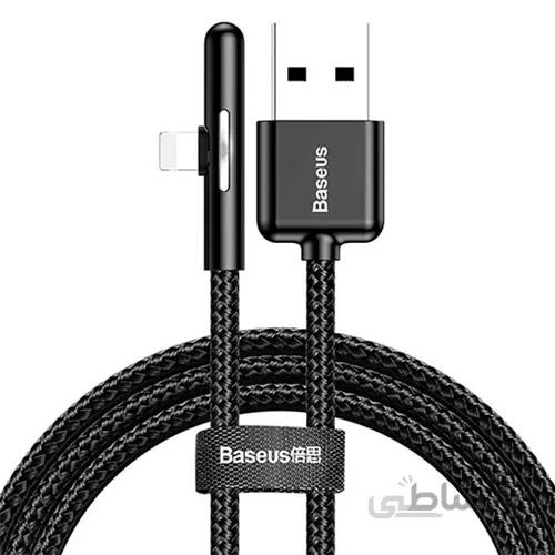 کابل لایتنینگ بیسوس Baseus Iridescent Lamp CAL7C-B01 توان 1.5 آمپر طول 2 متر