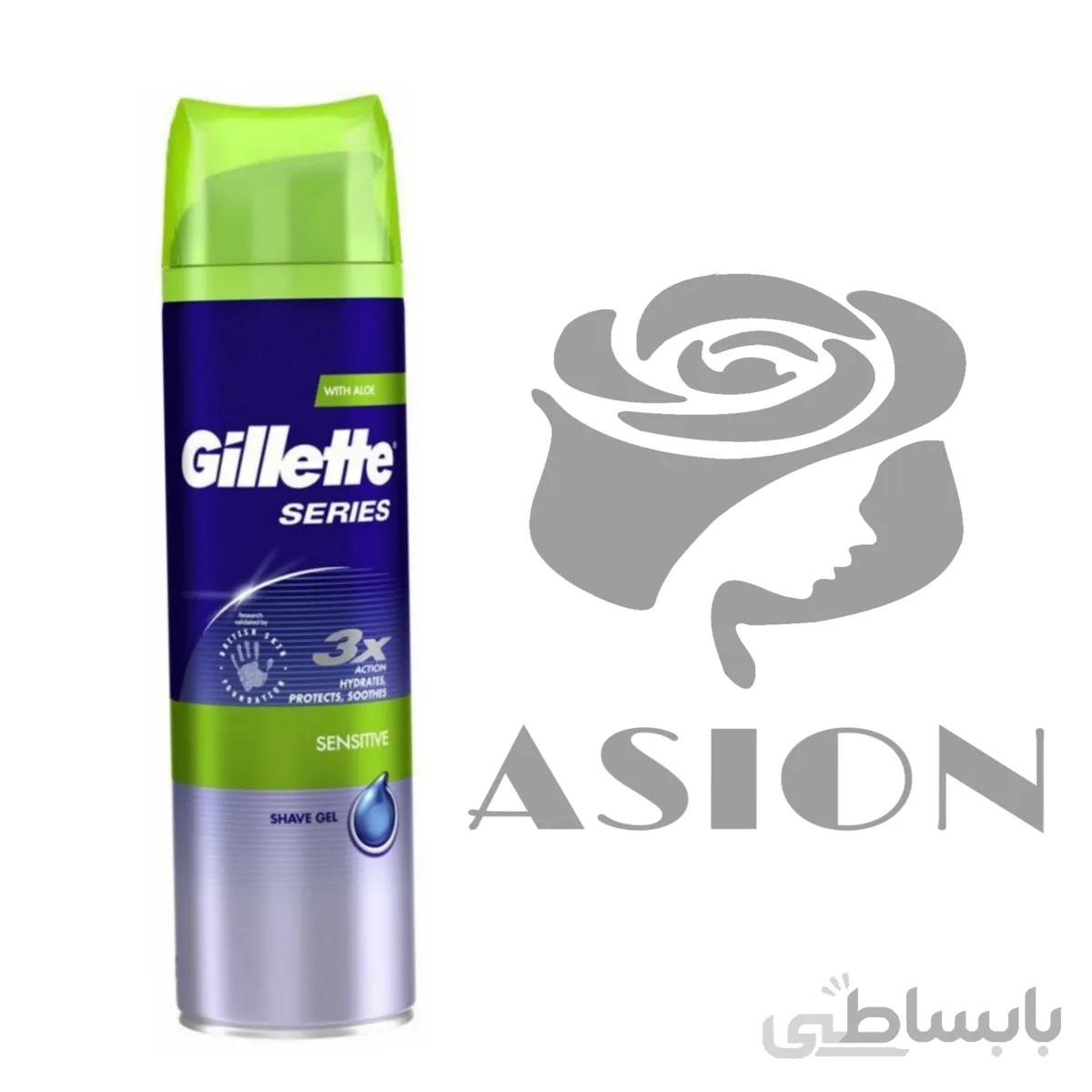 ژل ریش ژیلت مناسب پوست های حساس