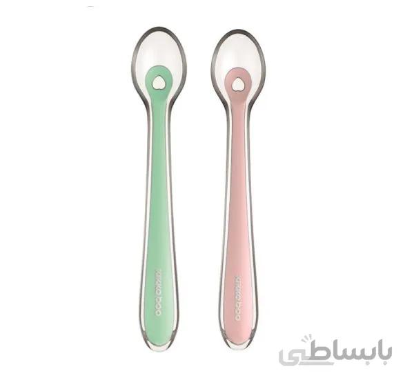 قاشق سیلیکونی تکی کیکا بو Kikka boo