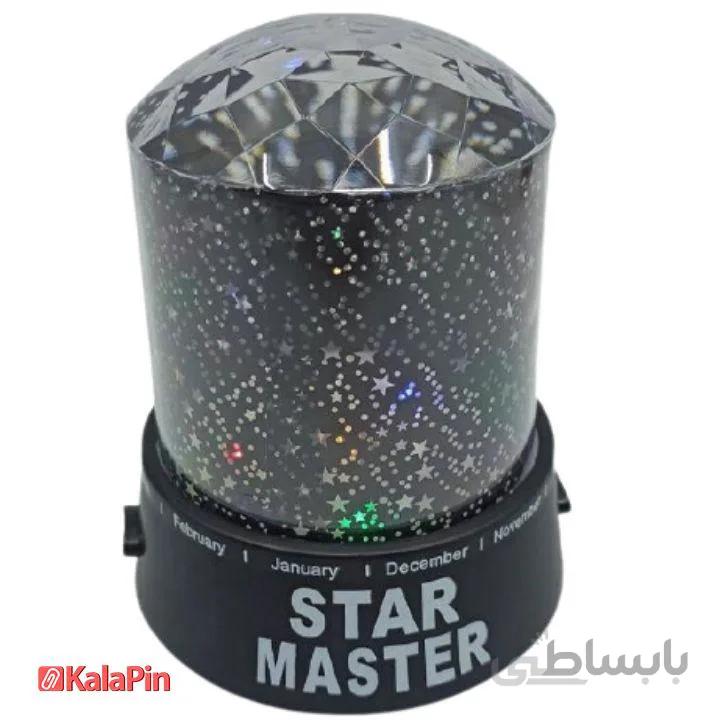 چراغ خواب استار مستر طرح ماه و ستاره مدل الماسی