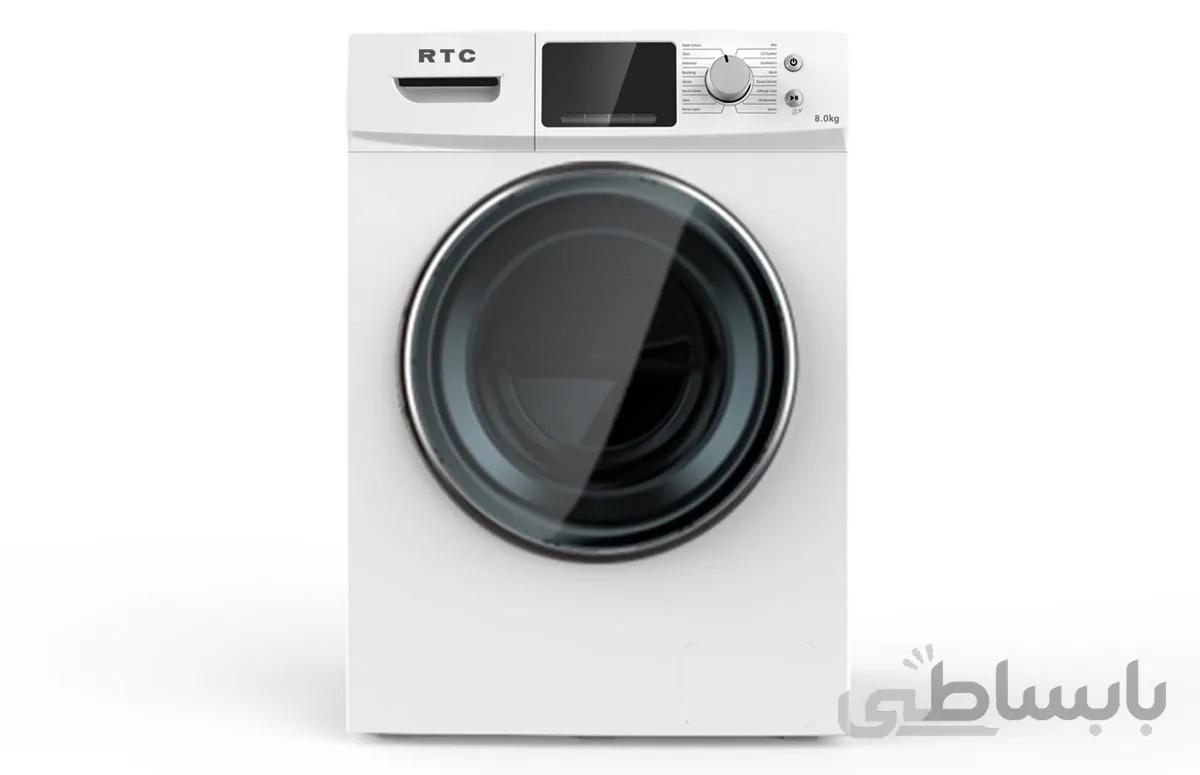 ماشین لباسشویی 8 کیلویی آر تی سی مدل 801400