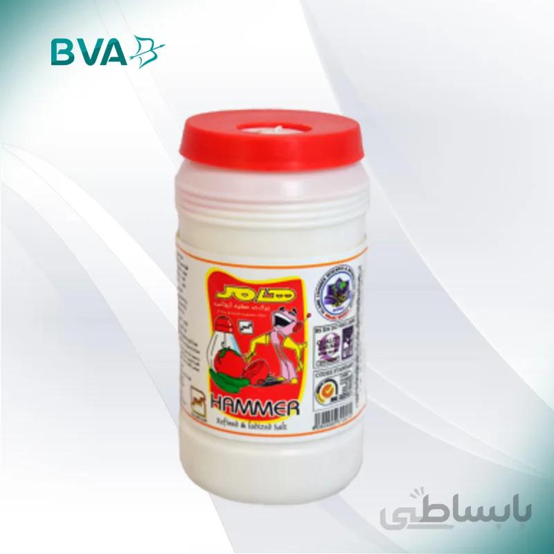 نمک ید دار قوطی هامر
