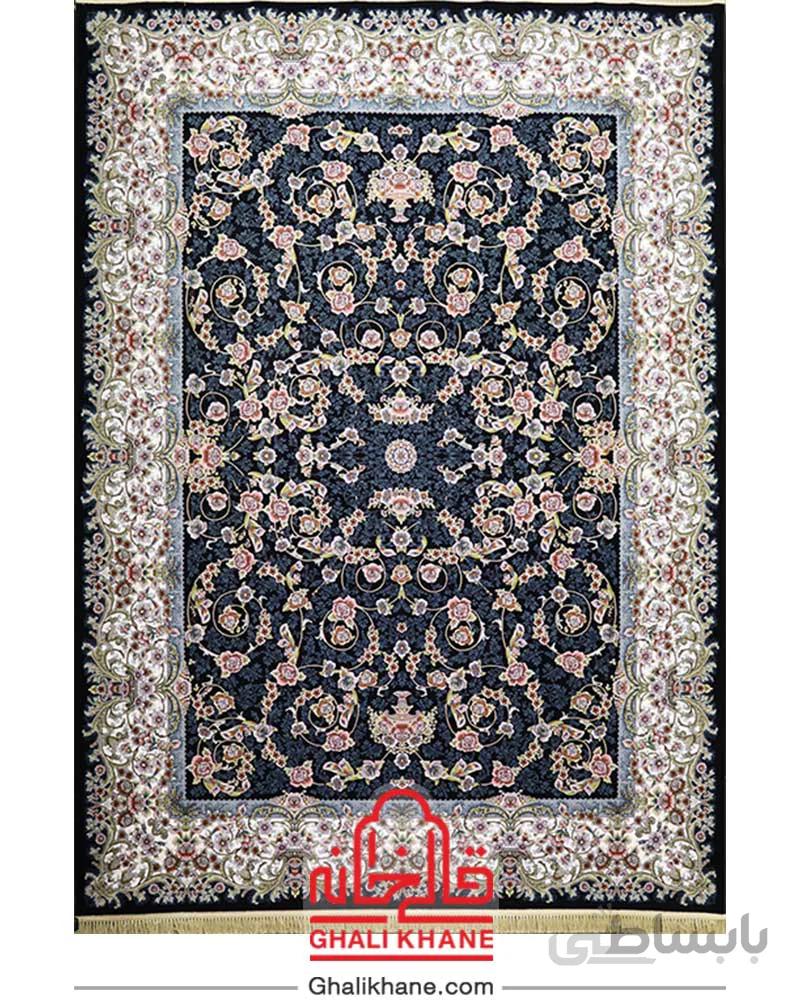 فرش ماشینی کاشان 700 شانه طرح رز