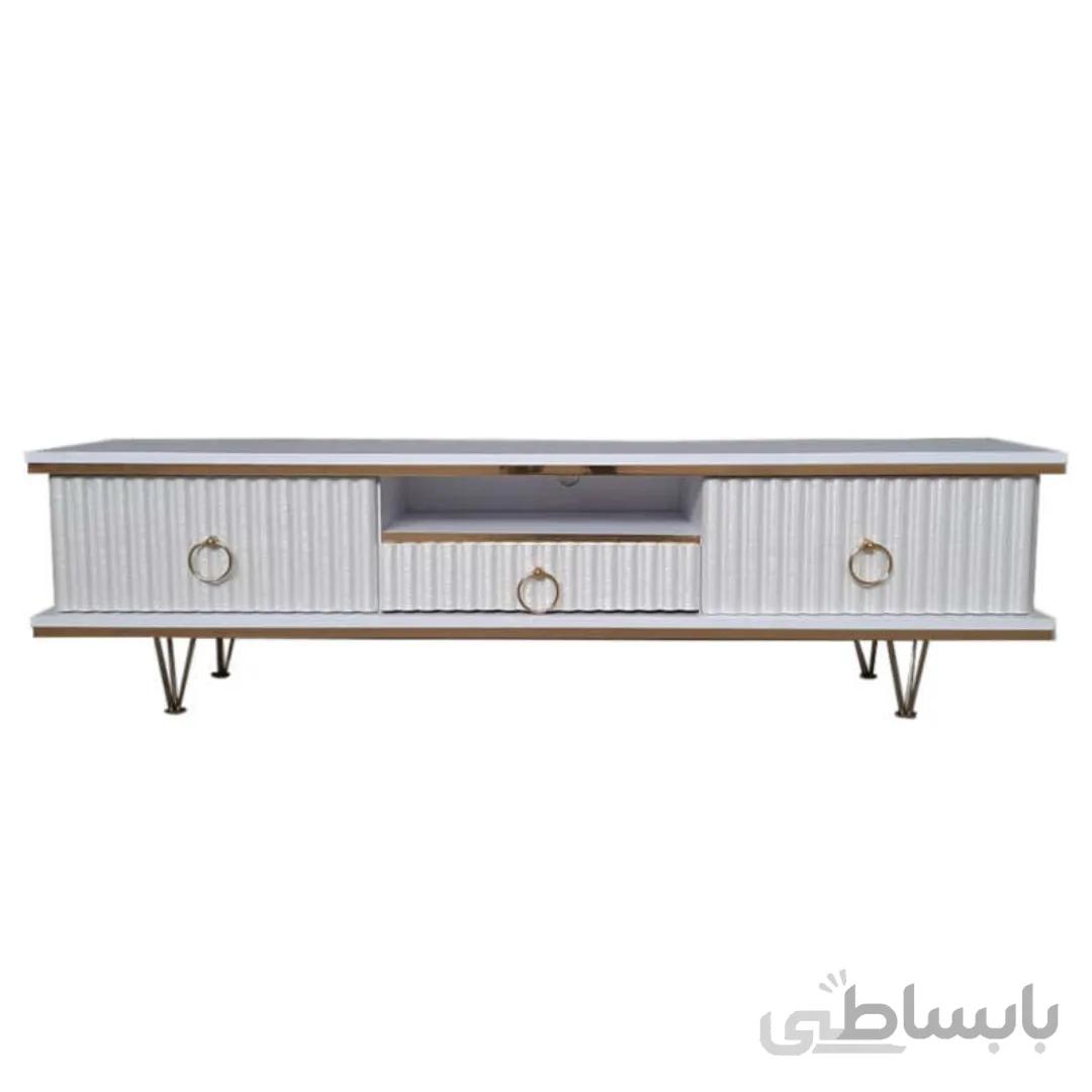 میز تلویزیون مدل پایه فلزی