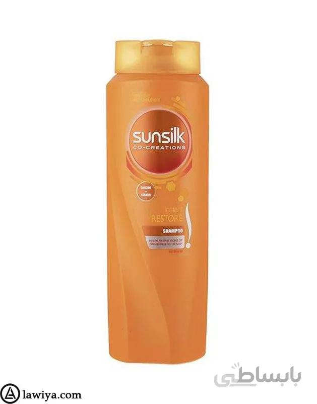 شامپو برای موهای آسیب دیده سان سیلک ا Instant Restore Shampoo For Damaged Hair SUNSILK