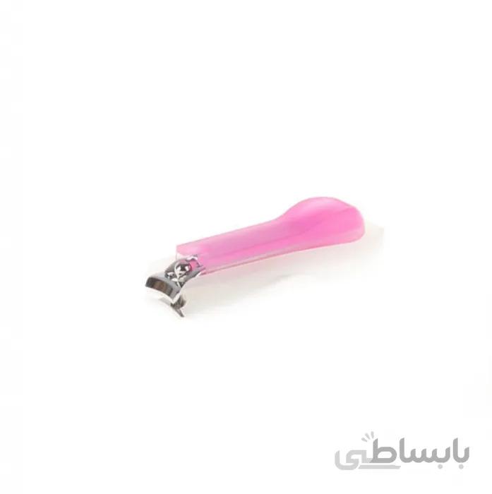 ناخن گیر استیل سایز کوچک سرخابی سیچر SICHER کد N29