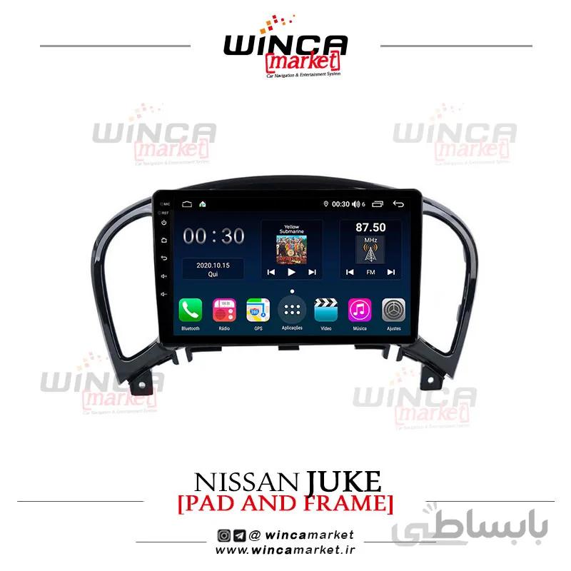 مانیتور اندروید نیسان جوک Juke برند وینکا WINCA سری S500+ پلاس مدل H855