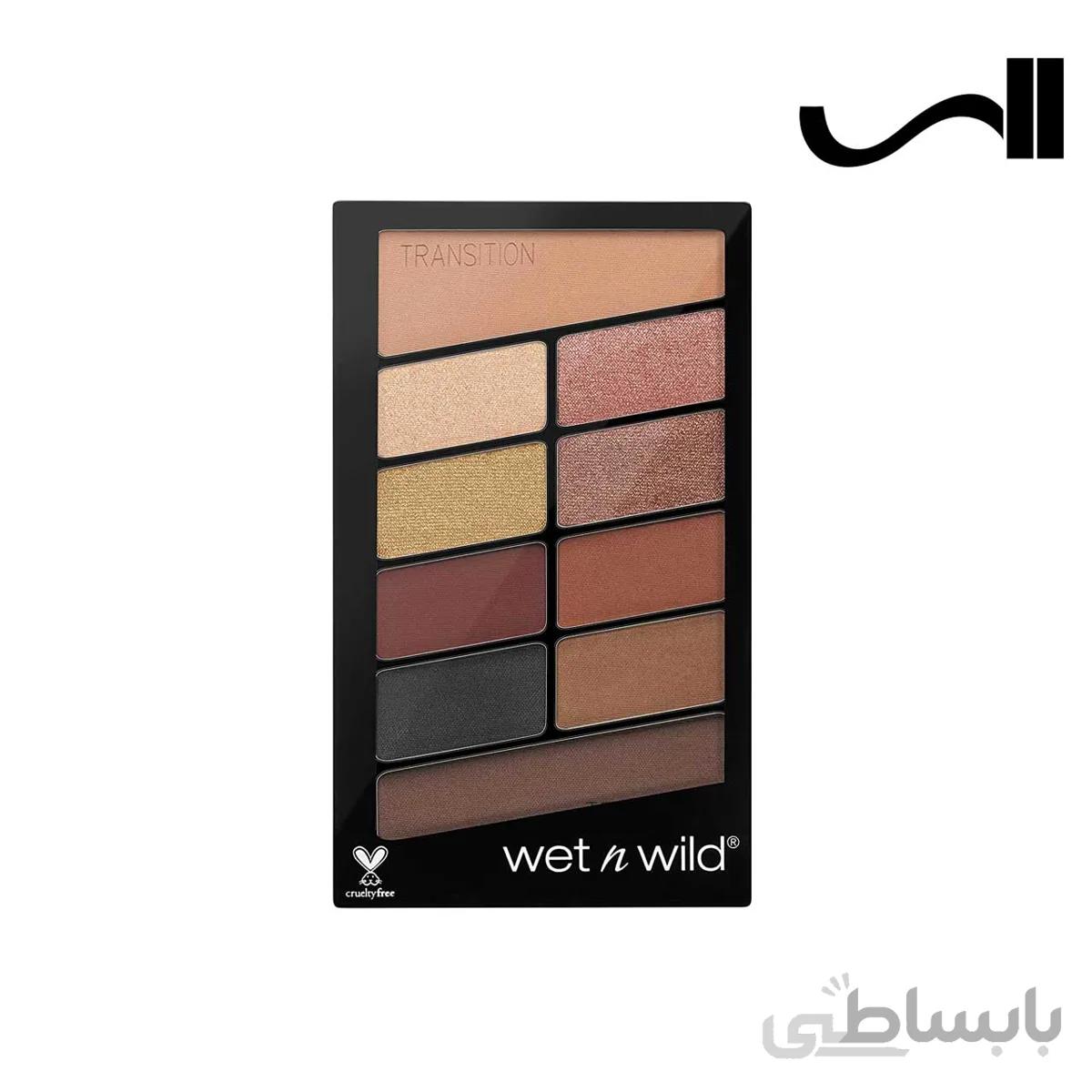 پالت سایه ده رنگ کالر ایکون وت اند وایلد