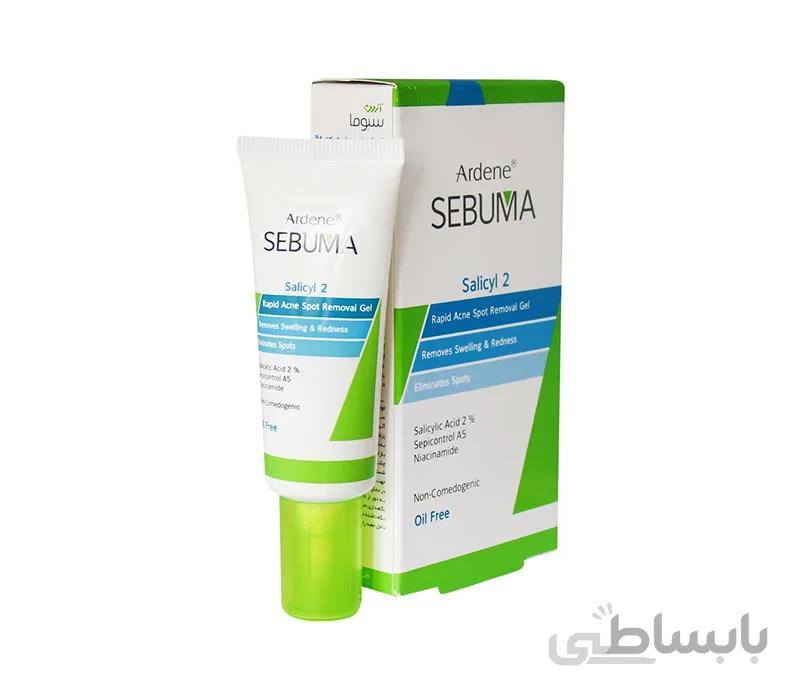 ژل لایه بردار برطرف کننده جای جوش سبوما آردن ا Sebuma Rapid Acne Spot Removal Gel Ardene کد 303227