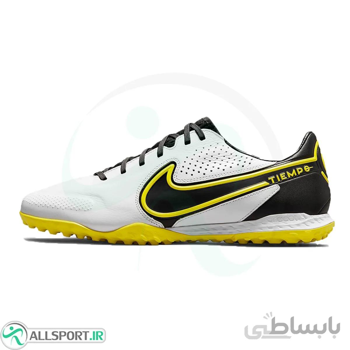 کفش چمن مصنوعی نایک تمپو Nike Tiempo React Legend 9 PRO TF - DA1192-107