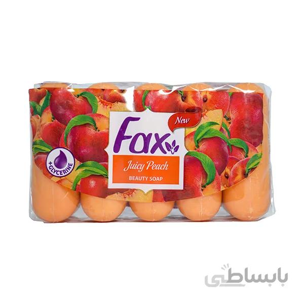 صابون آرایشی فاکس حاوی عصاره هلو ۳۵۰ گرم
