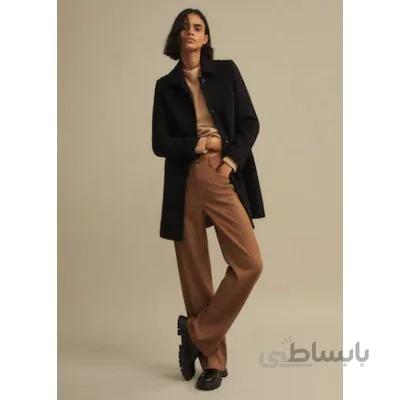 پالتو زنانه مانگو مدل 17047722-BARDOT-LM