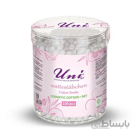 گوش پاک کن ۱۰۰ عددی استوانه ای یونی