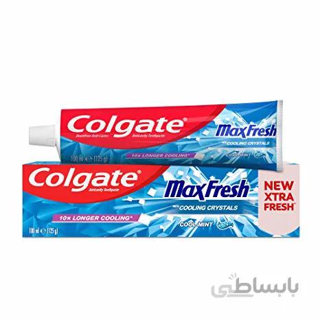 خمیردندان خنک کننده کلگیت Colgate Max Fresh حجم ۱۰۰ میلی لیتر