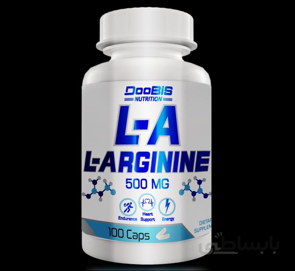 کپسول ال آرژنین 500 میلی گرم دوبیس (100 عددی)