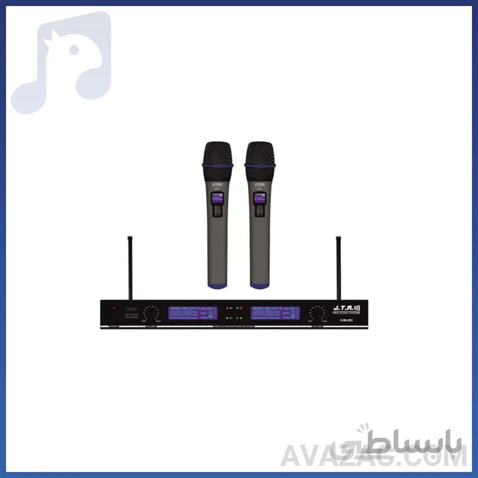 میکروفن بی سیم جی.تی.آر مدل VJM-252