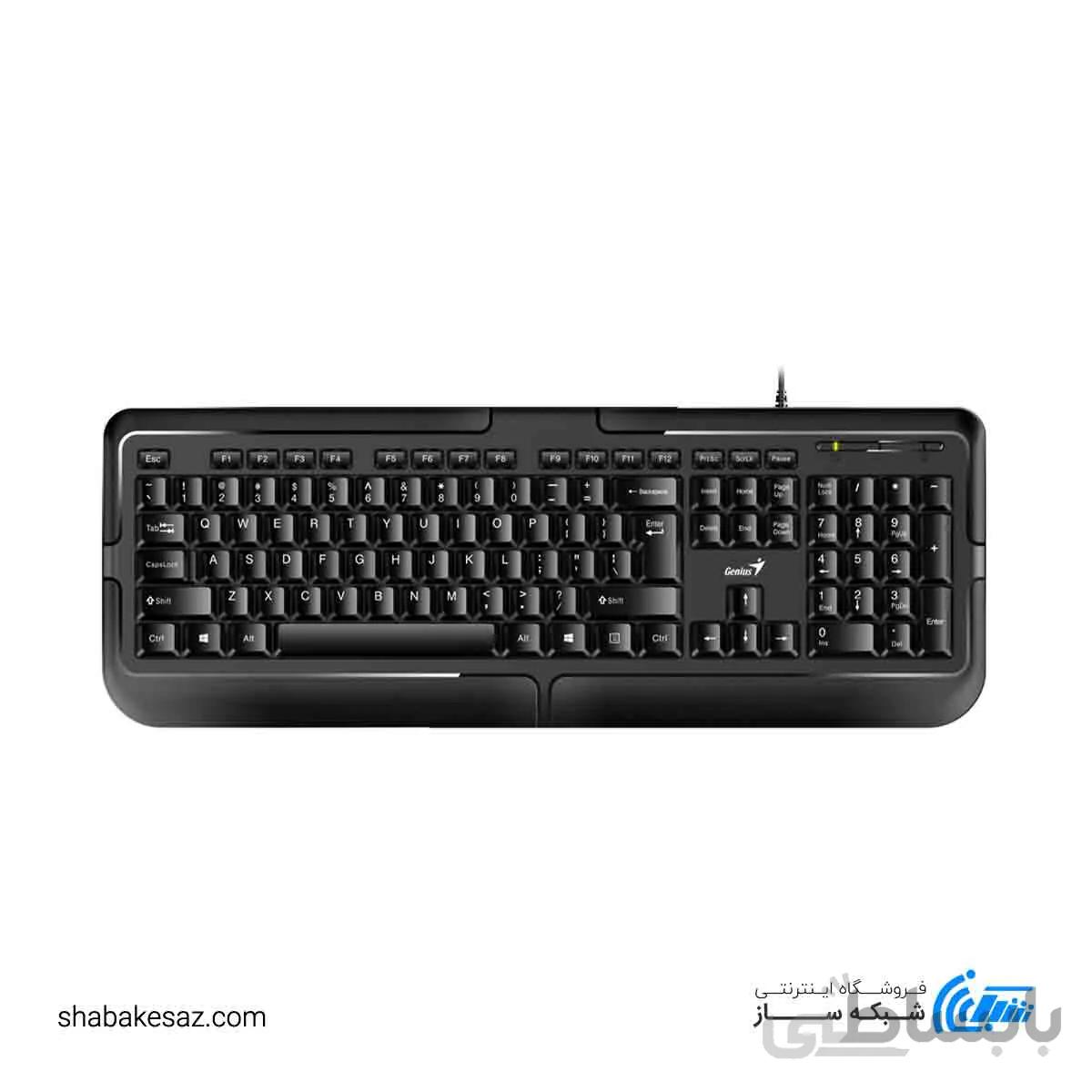 کیبورد جنیوس Genius KB-118 USB ا Genius USB KB-118 Keyboard