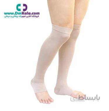 جوراب واریس کف دار - بالای زانو (کد: 310055) آدور ا Ador Varicose vein socks - above the knee code: 310055