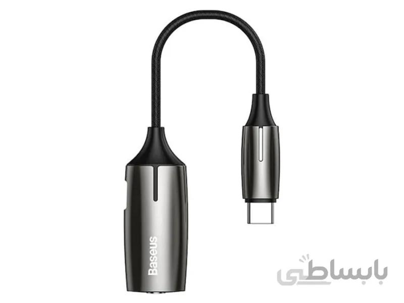 مبدل تایپ سی به تایپ سی و صدا بیسوس Baseus Type-C To Type-C&3.5MM Adapter L60