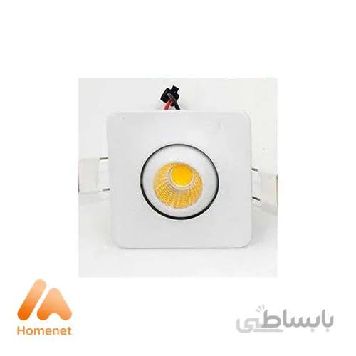 چراغ چشمی متحرك مربع 3 وات برند edc