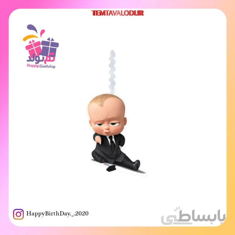 شمع عروسکی بچه رئیس