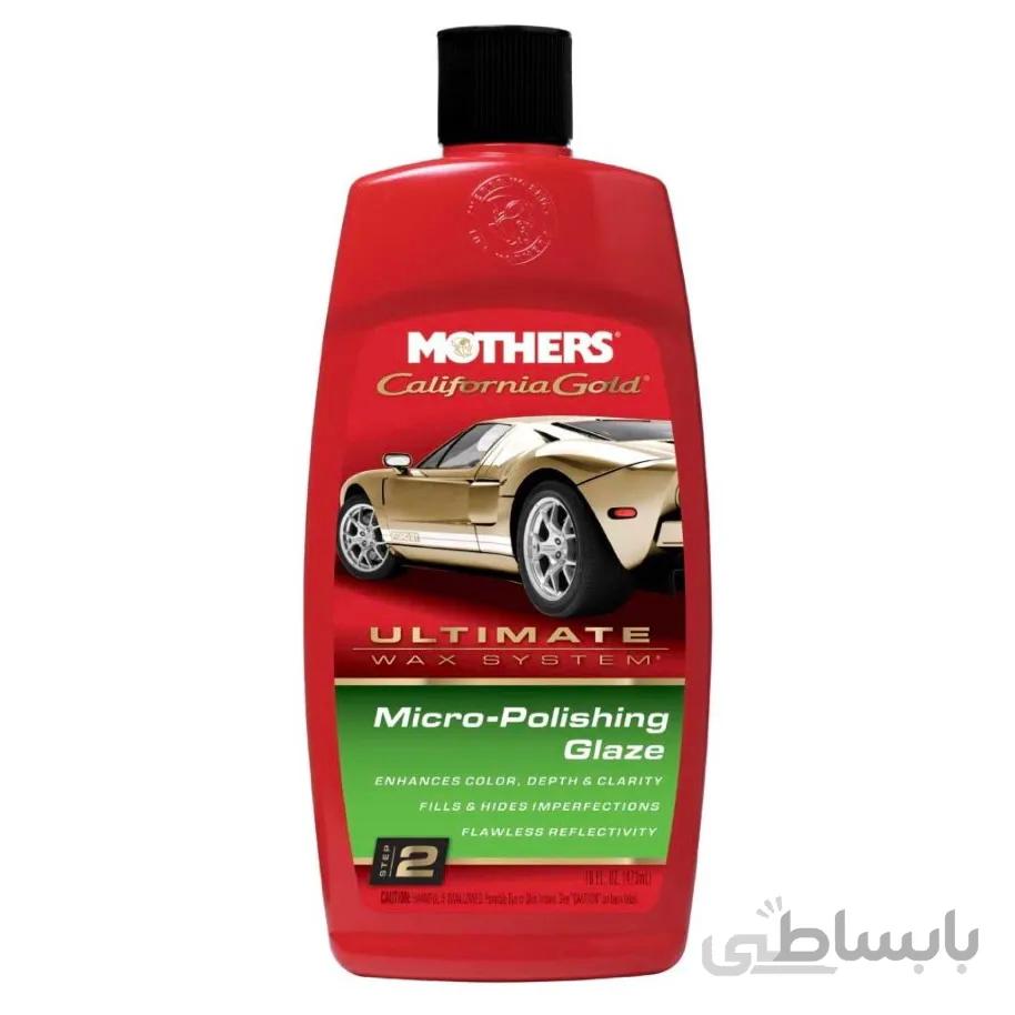 پولیش مایع نرم طلایی مادرز مرحله دوم 8100 California Gold Micro Polishing Glaze Mothers