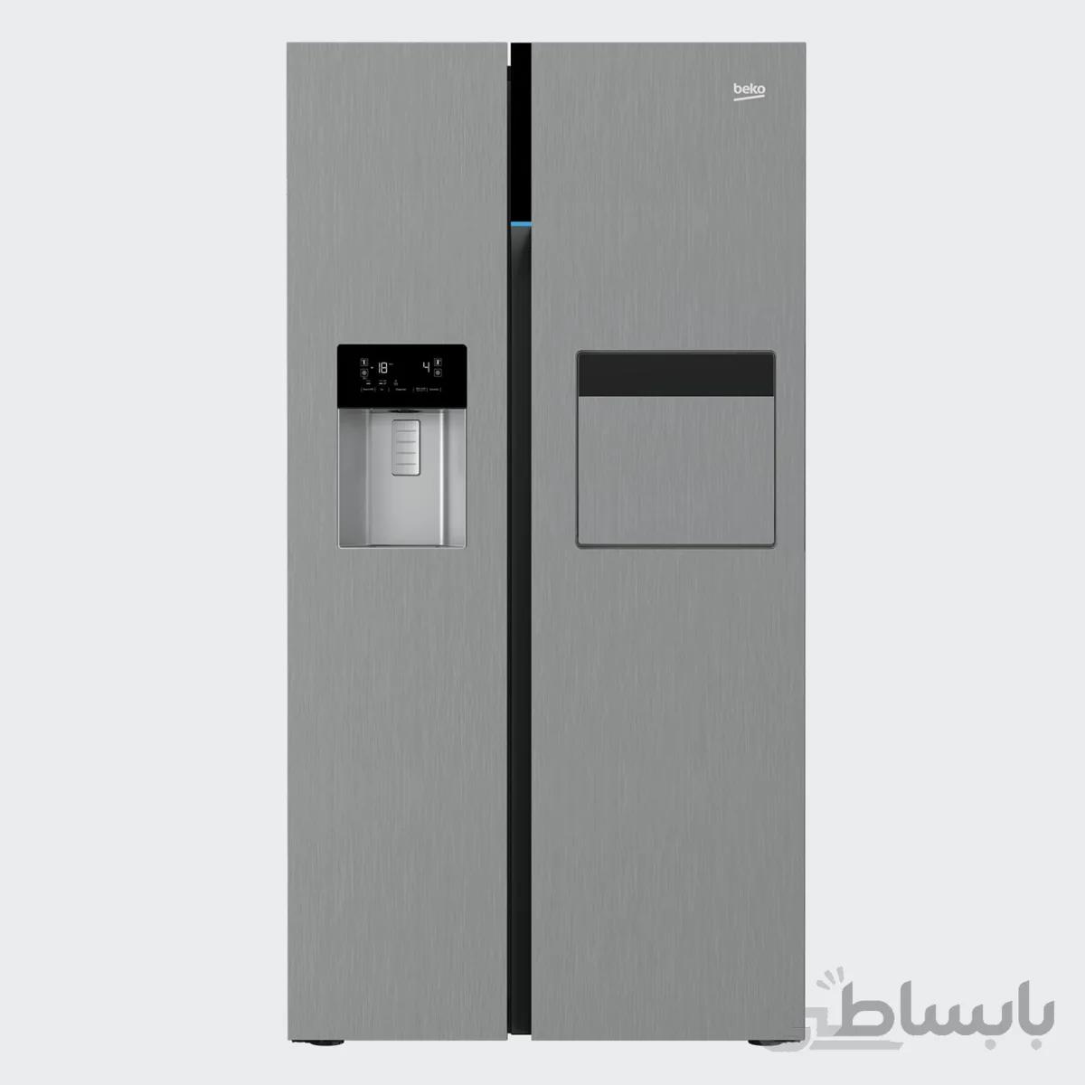 یخچال و فریزر ساید بای ساید بکو مدل GNE162423ZE