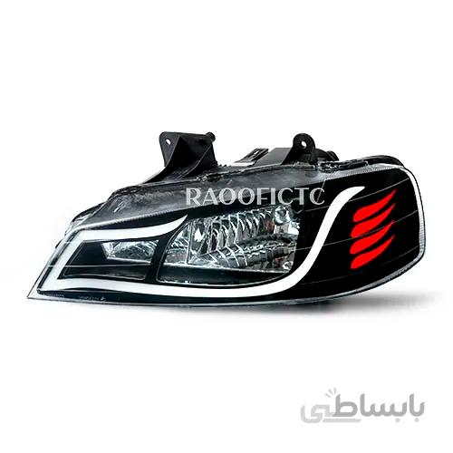 چراغ اسپرت پژو پارس جلو جفت طرح آکورد