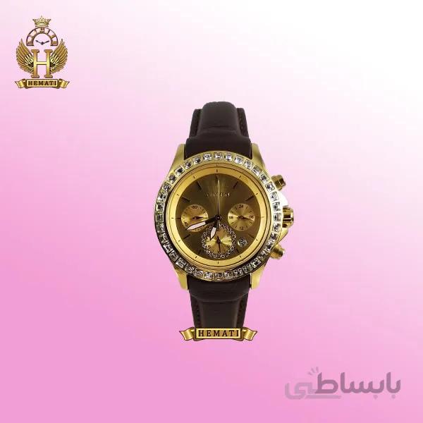 ساعت زنانه سیتیزن سه موتوره بند چرم مدل N-17138L CTL102