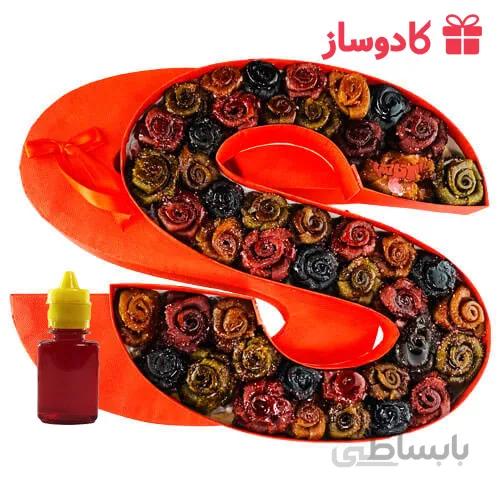 لواشک کادویی حرف لاتین