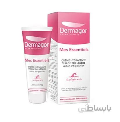 کرم مرطوب کننده ۲۴ ساعته لایت درماگور