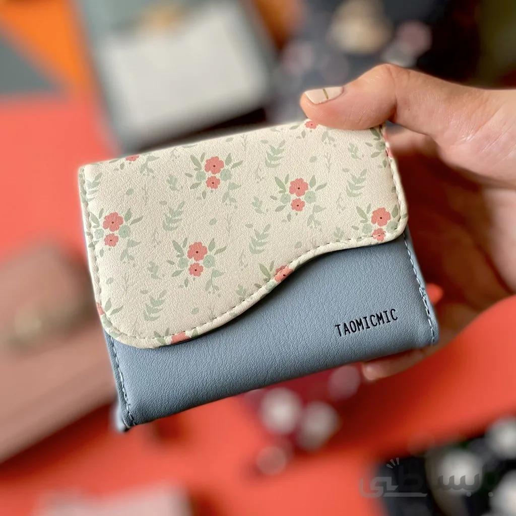 کیف پول مدل Taomicmic-Y8650-Blu