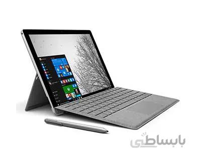 لپ تاپ ۱۲ اینچی سرفیس پرو Microsoft Surface Pro 7 با پردازنده i5-6300U و رم ۱۶GB و حافظه داخلی ۲۵۶GB SSD و گرافیک intel HD