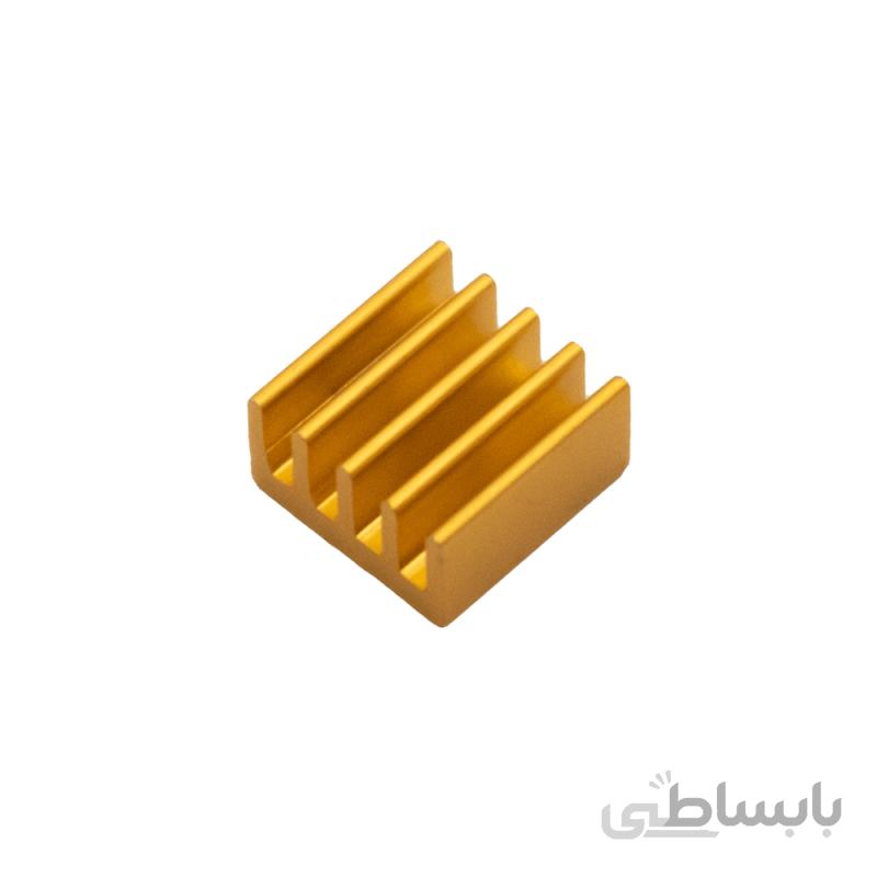 هیت سینک رزبری پای Raspberry Pi Heat Sink طلایی سایز 9x9x5mm