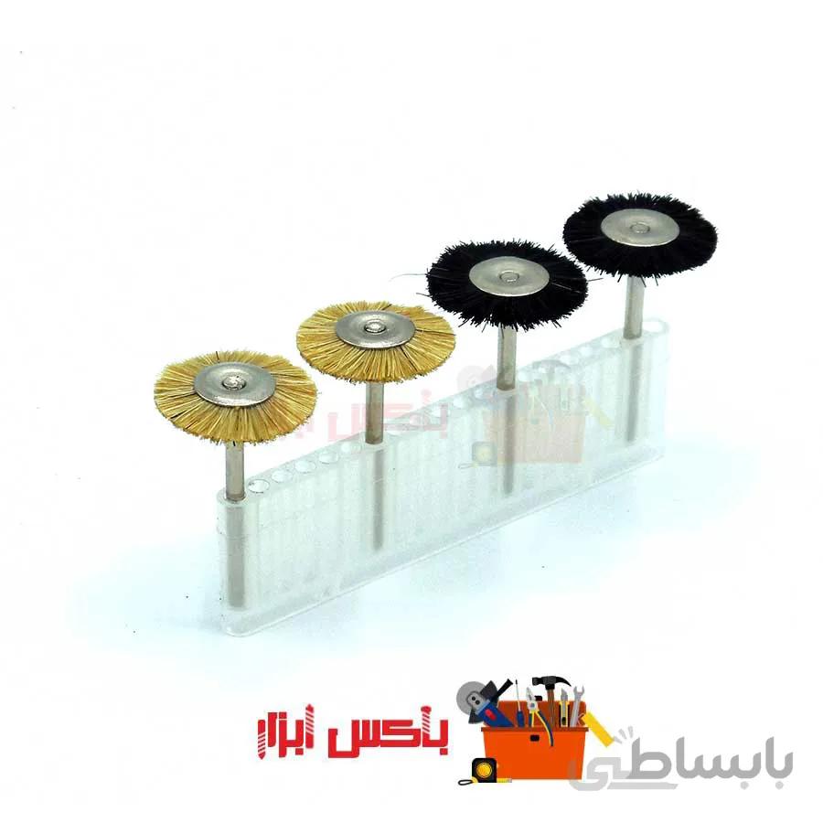 فرچه پلاستیکی تخت میله 3 قطر 23