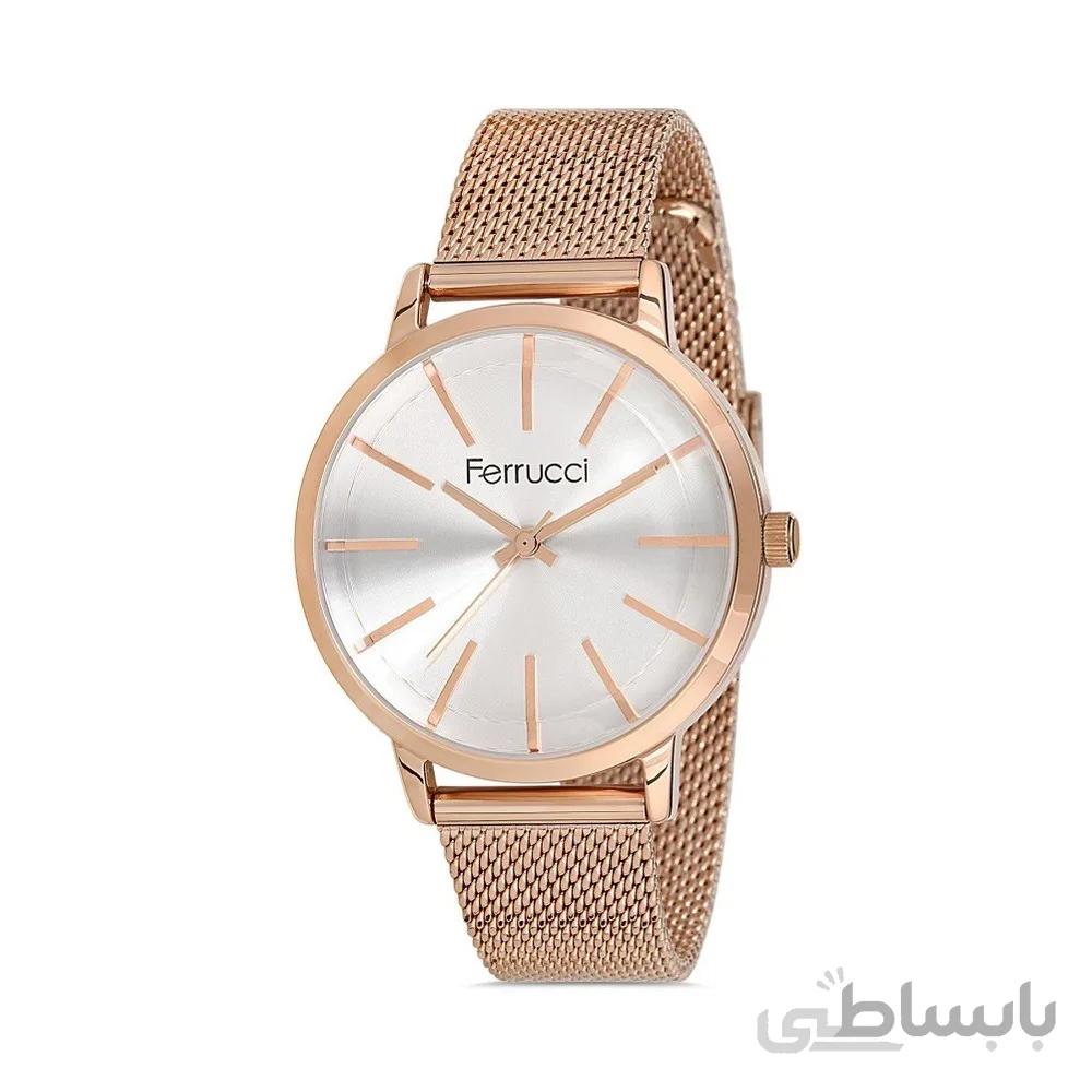 ساعت مچی عقربه ای زنانه برند فروچی Ferrucci مدل FC 13934H.02
